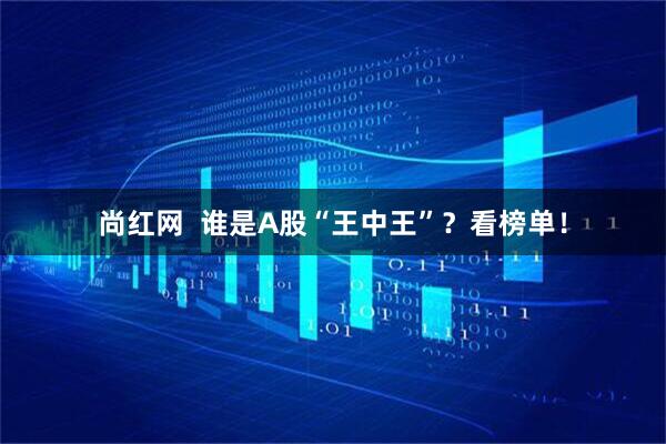 尚红网  谁是A股“王中王”？看榜单！